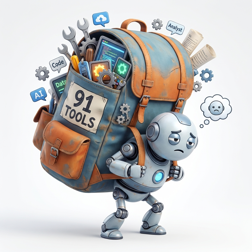 Illustration of Context Bloat