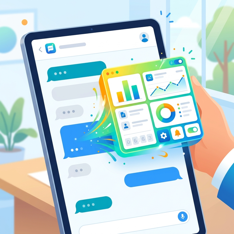 App MCPs Rendering Interactive UI in Chat
