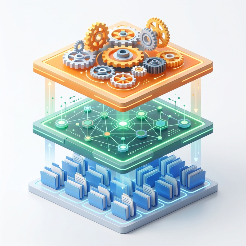Work IQ Three-Tier Architecture