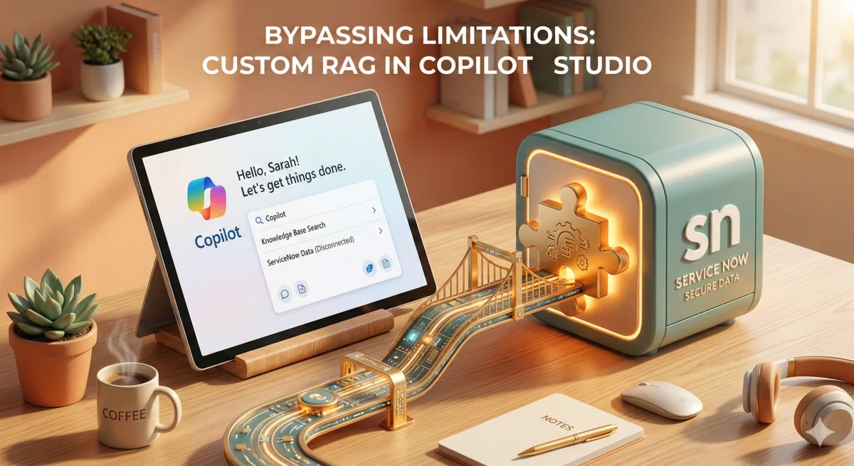 Bypassing Limitations: How to Build Custom RAG Knowledge in Microsoft Copilot Studio