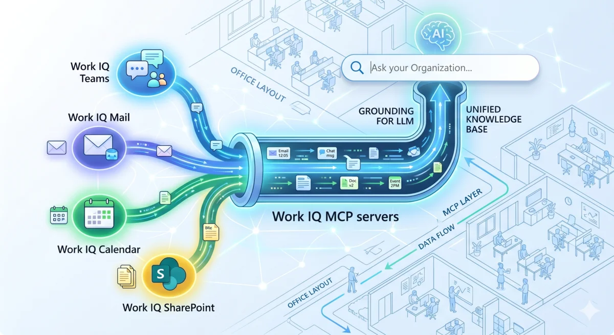 Use Work IQ MCP servers in 3rd party agents outside Copilot Studio and Microsoft Foundry